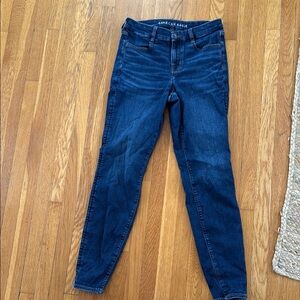 American Eagle Outfitters Blue Skinny Jeans